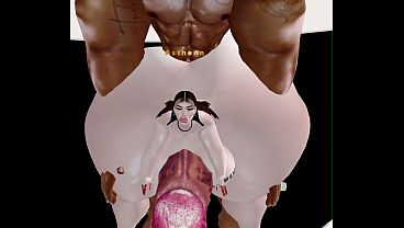 Nena culona pide sexo en imvu 