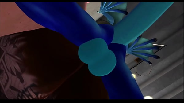 Dragon fucks rat girl for beating him at basketball 