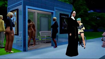 Sims4 a tv game show with sexy challenges