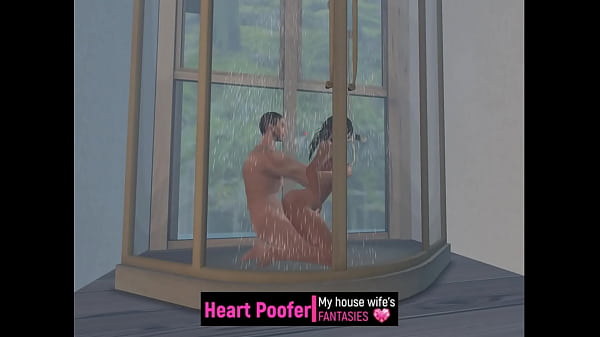 En la ducha en medio de latormenta