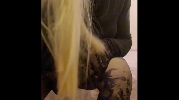 Maria crossdresser in black panty comshot 