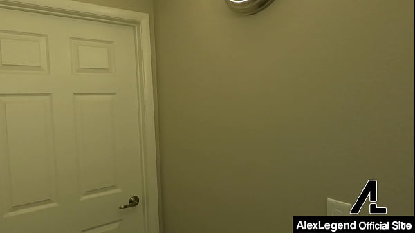 Aiden ashley drips down alex legend's cum after face & pussy fucking 