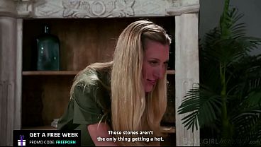 Steamy Threesome Fuck During Hot Stone Massage 