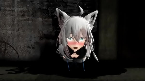 くすぐり動画 壁にはまった狐フブキ