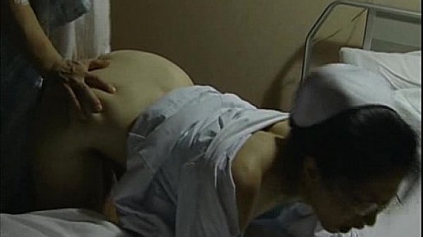 Japanese nurse fucked from behind 