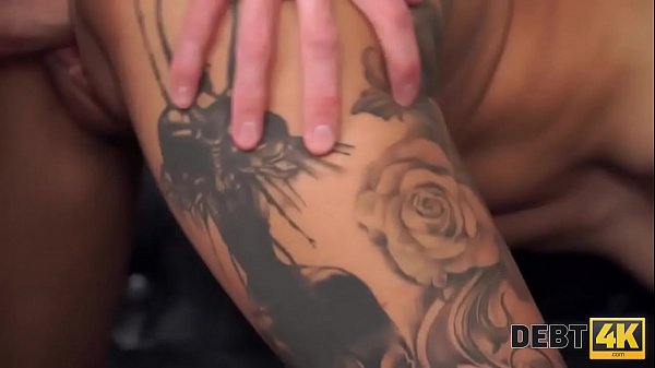 Debt4k. Petite model Roxy Lips with_hypno body has sex with stranger for_debts