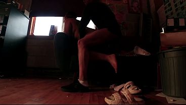 Pareja Amateur Practica Sexo Anal, Mientras Sus Tetas Se Mueven En Cada Empuje thumbnail