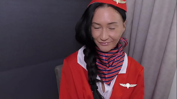 Air Hostess Gina Ferocious Creampied thumbnail