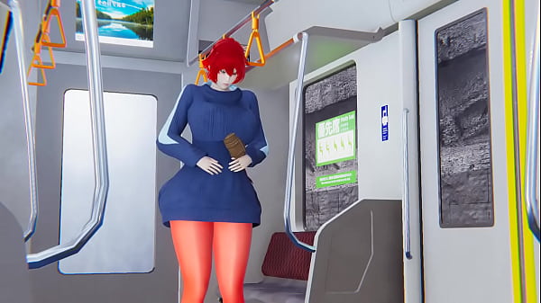 Nonton Arezu Farts & Lets Loose On The Train Ride Home thumbnail