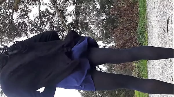 Crossdresser Windy Pantyhose Upskirt - BasedCams.com 