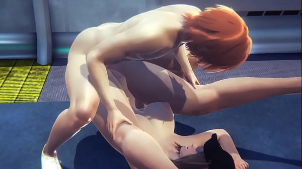 Hentai Uncensored_Mari gets fucked_on the_floor of_the train then_jerks off while_getting_her pussy eaten_Japanese_Asian Manga Anime Game_Porn