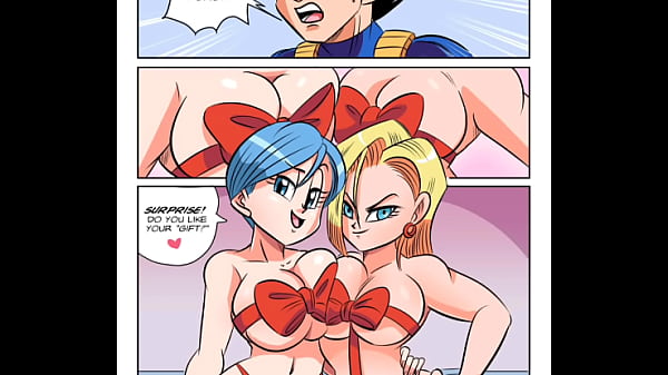 Vegeta con n&uacute;mero 18 y bulma edit 