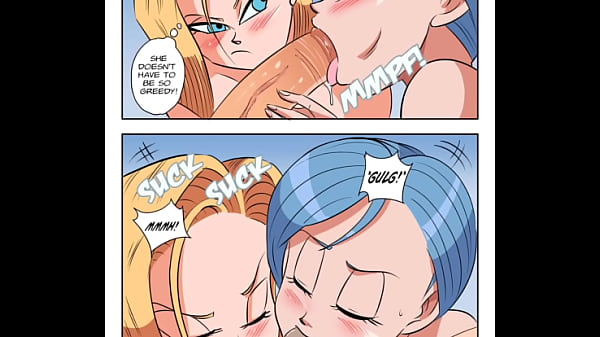 Vegeta con n&uacute;mero 18 y bulma edit 