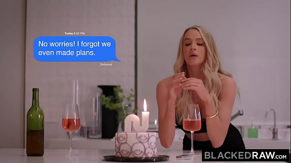 BLACKEDRAW Busty blonde takes on BBC 