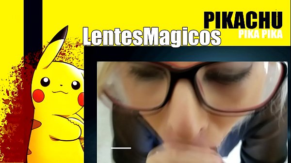 Rubiade lentes da una mamada a negro_carita medio deforme