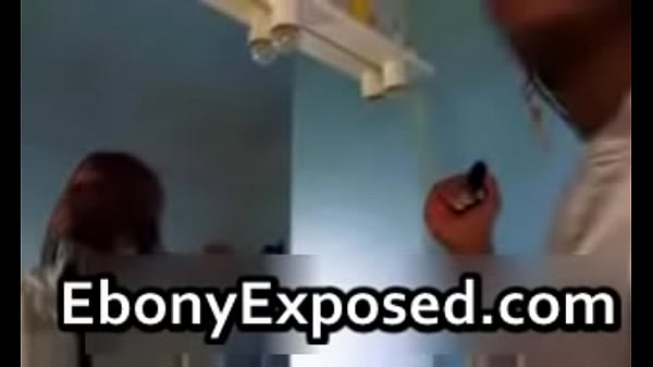 Braided ebony cutie warm_blowjob