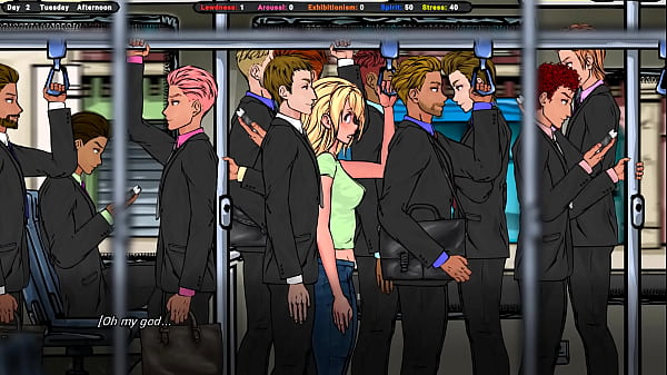 Jane fantasizes about being fucked by a stranger_on the subway