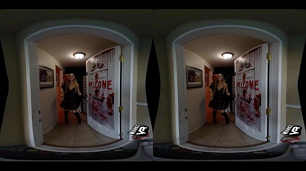 Wankzvr halloween house cum slinger starring chloe cherry kali roses kyler quinn & aryana amatista