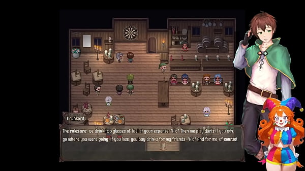 Play MP4 - part 3 Konosuba hentai game -This godness corrupted our horny world