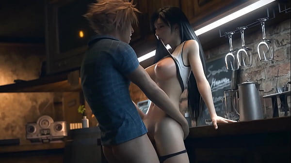 Tifa Lockhart And Cloud Strife - Seventh Heaven 4K