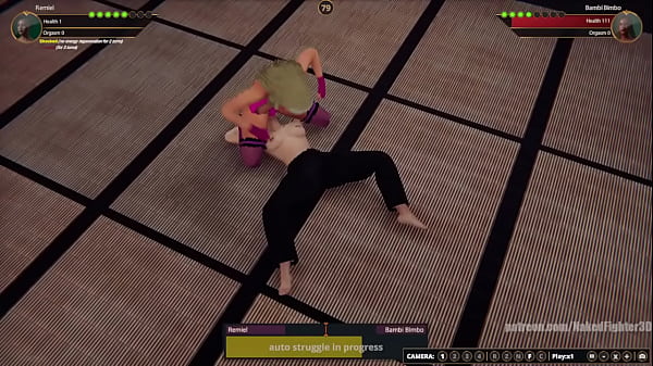 Remiel vs bambi nf3d female mma combat dojo femdom 