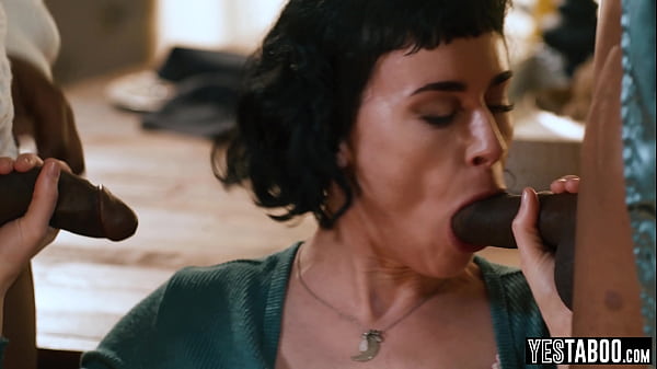 Play MP4 - Petite MILF wife pounded hard by her BBC hubby and his black boss