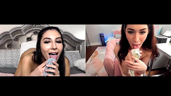 Sexy Lesbian Friend Helps On Virgin_Evelyn Claire featuring GiannaDior