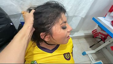 A Beautiful Ecuadorian Woman Has Stayed In The United States After Her Country's Elimination From The World Cup. She's Out Hunting Down The Men From The Top Soccer Teams To Have Sex With Them Shamelessly And Like A Whore. thumbnail