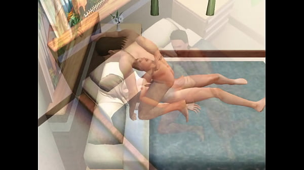 Sims 3 Cara Delevigne and Sam Winchester just married ans spending their time at home together learning new poses and variations 