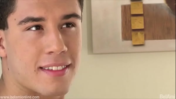 Hot male model JO with cum 