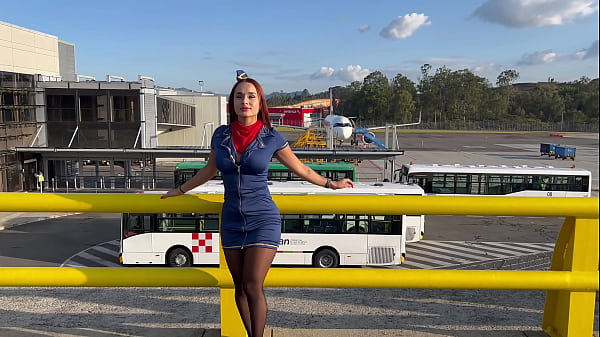 Play MP4 - COLOMBIAN AIR HOSTESS sucks dick in the AIRPORT and then gets FUCKED&excl; PUBLIC SEX -Abella olsen