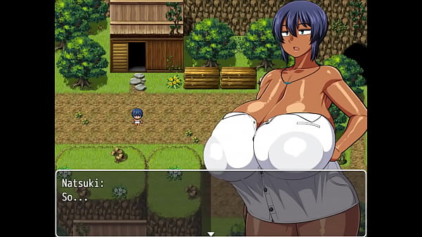 Play MP4 - Tanned Girl Natsuki &lbrack; HENTAI Game &rsqb; Ep&period;2 pervy carpenter wants to massage this massive boobs &excl;