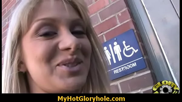 Gloryhole With A Nasty Wild_White Girl Interracial 3