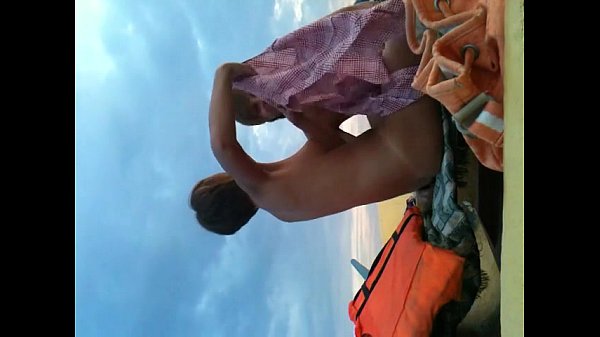 Blond_stud ravishing his tanned woman_in a rubber boat