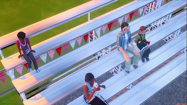 Football player fucks neighbor after teaching her football 