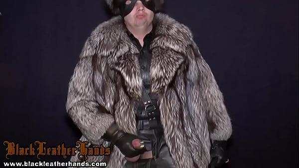 BlackLeatherHands - Leather - Fur - with 12'_ PA II