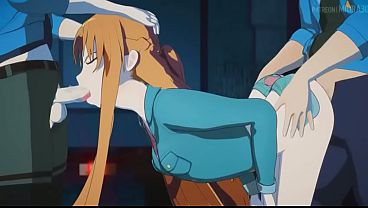 Sao - Asuna Yuuki Orgy Hentai thumbnail