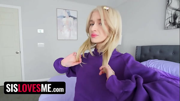 Sneaky stepbro convinces his stepsis emma rosie that she should start making money by live streaming