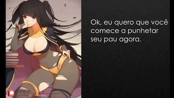 Sessão de ordenha no laboratório da Tharja (Pt-Br)(Joi Femdom Cei)