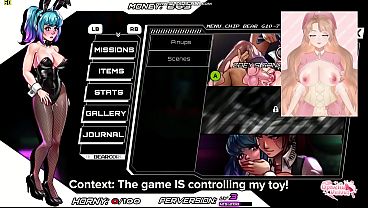 Nonton Hentai Game Fucks Succubus Nurse Vtuber Cumming To Third Crisis Neon Nights Lesbian Massage Chair Public Masturbation thumbnail
