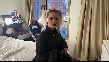 Flexible Alt E-girl Sucks For Energy Drink And Takes Deep Anal Creampie In Insane Positions thumbnail