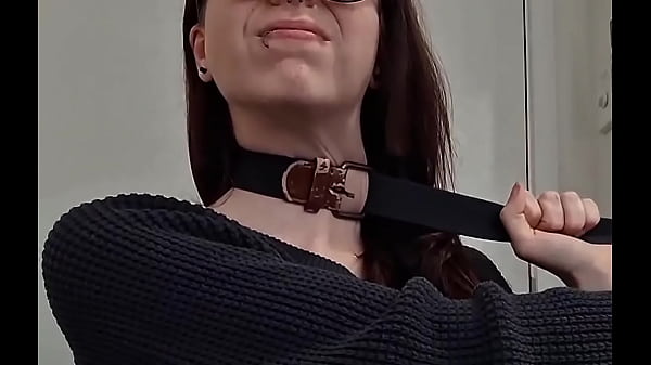 Jade doing self belt pull