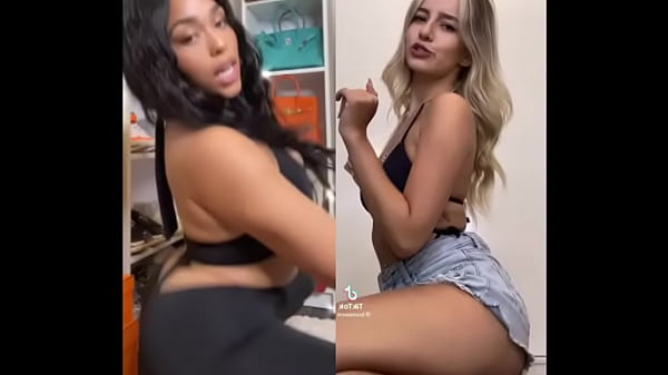Tiktok Challenge White girs vs Black Girls 