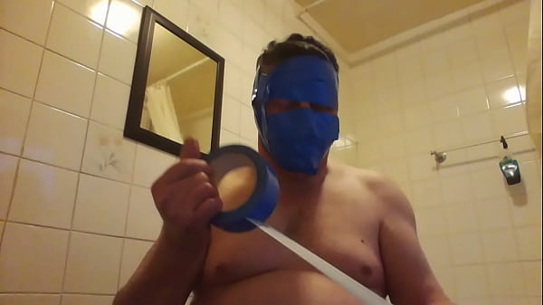 gag smoke, and duct tape face 