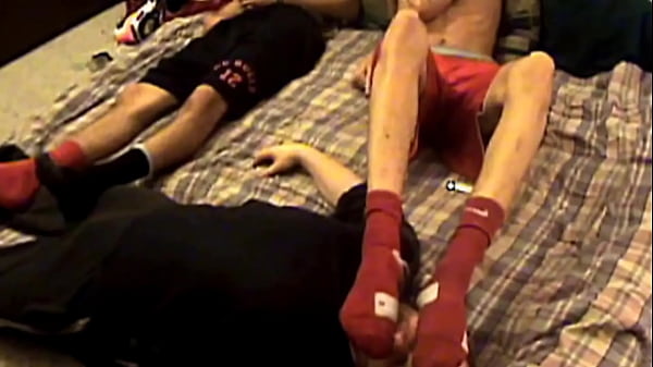 Lucky Sub Foot Worship Three Straight Guys thumbnail