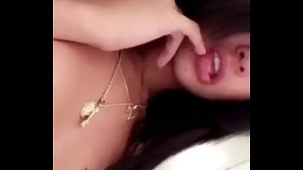 Latina touching herself in front_of a camera