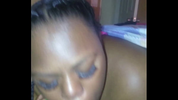 6 foot 300 pounds ebony sloppy blowjob