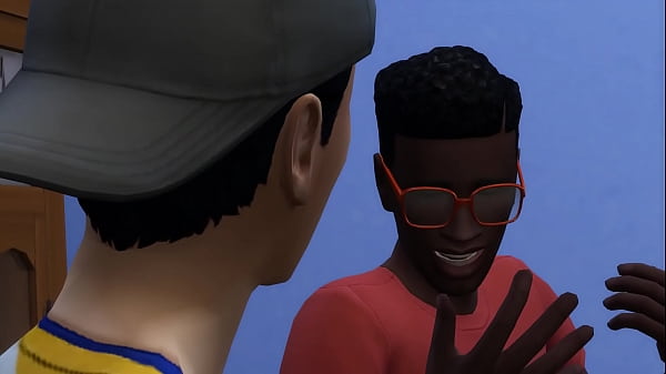 Flagrei meu amigo batendo punheta no meu quarto