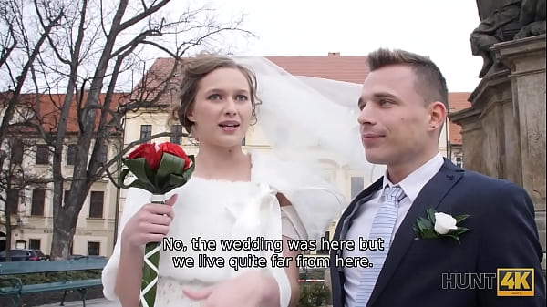 Play MP4 - HUNT4K&period; After wedding poor groom sells partners pussy to rich stranger
