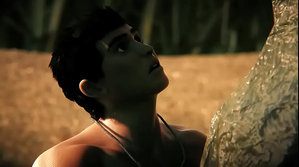 Giantess in the woods 